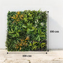 Outsunny Grass Wall Panels, Greenery Backdrop Panels, Green