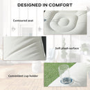 Outsunny Inflatable Chair And Footstool For Gaming, Reading, Watching