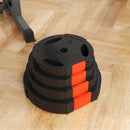 SPORTNOW Olympic Weight Plates Set For Home Gym