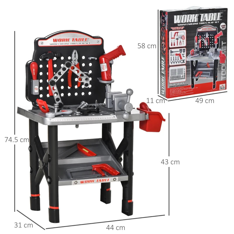 HOMCOM Children's  Tool Bench