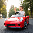 AIYAPLAY Electric Car for Kids 12V Licensed RUF GT for 3-5 Years