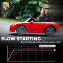 AIYAPLAY Electric Car for Kids 12V Licensed RUF GT for 3-5 Years