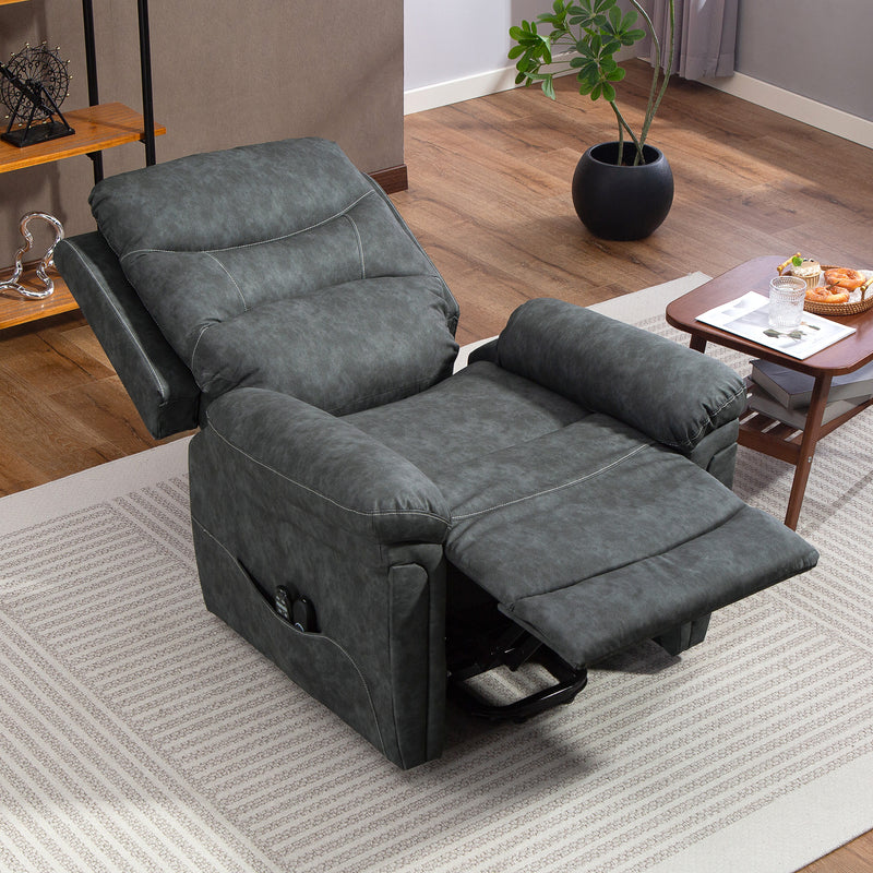 HOMCOM Massage Recliner Chair, Lift Chair with Heat, USB, Remote