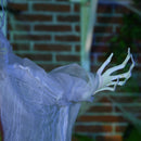 HOMCOM Standing Witch Prop Life Size with Sound and Motion Activated