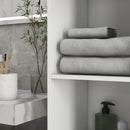 Kleankin High Gloss Bathroom Storage Cabinet With Adjustable Shelves White