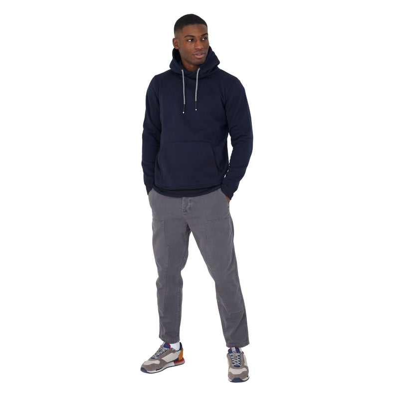 Brave Soul Overhead Hoodie - Navy