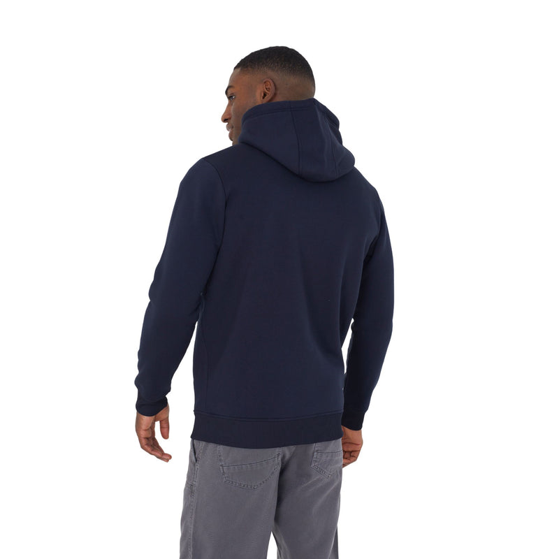 Brave Soul Full Zip Hoodie - Navy