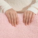 HOMCOM Rocking Chair, Modern Armchair With Backrest For Bedroom