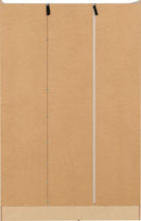 NEVADA 3 DOOR 2 DRAWER WARDROBE - BLACK GLOSS