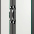 NEVADA 3 DOOR 2 DRAWER WARDROBE - BLACK GLOSS