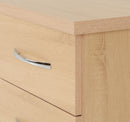 NEVADA 3 DRAWER BEDSIDE - SONOMA OAK EFFECT - SONOMA OAK EFFECT