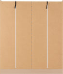 NEVADA 4 DOOR 2 DRAWER WARDROBE - WHITE GLOSS