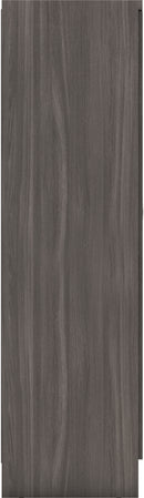 NEVADA 6 DOOR 2 DRAWER WARDROBE - BLACK WOOD GRAIN