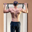 SPORTNOW Pull-Up Bar Doorway Push Up Stand W/ Resistance Bands