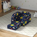 AIYAPLAY Kids Armchair, Foldable Toddler Chair For Bedroom