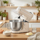 HOMCOM 6L 1400W Stand Mixer With 11 Speeds & Fermentation Function, Cream
