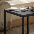 HOMCOM Modern Coffee Table Set Square Nest of Tables for Small Space