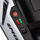 HOMCOM 24V Electric Go Kart For Kids With Adjustable Seat