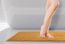 Noodle Soft Touch Non-Slip Bathroom Rug in Ochre