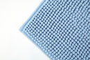 Noodle Soft Touch Non-Slip Bathroom Rug in Blue