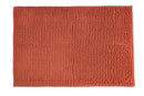 Noodle Soft Touch Non-Slip Bathroom Rug in Burnt Orange