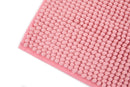 Noodle Soft Touch Non-Slip Bathroom Rug in Pink