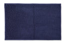 Noodle Soft Touch Non-Slip Bathroom Rug in Navy