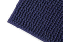 Noodle Soft Touch Non-Slip Bathroom Rug in Navy