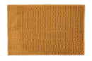 Noodle Soft Touch Non-Slip Bathroom Rug in Ochre