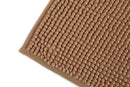 Noodle Soft Touch Non-Slip Bathroom Rug in Walnut
