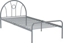 NOVA 3' SINGLE BED - SILVER
