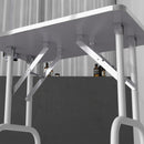 PawHut Foldable Dog Grooming Table Adjustable Arm 81x49x80 Cm