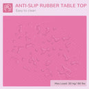 PawHut Foldable Dog Grooming Table Adjustable Arm 81x49x80 Cm