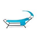 Outdoor Hammock Sun Lounger Blue