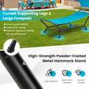 Outdoor Hammock Sun Lounger Blue