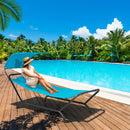 Outdoor Hammock Sun Lounger Blue