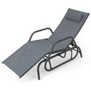 Outdoor Chaise Lounge Glider Chair