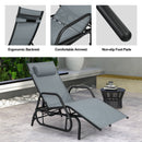 Outdoor Chaise Lounge Glider Chair