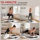 SPORTNOW Vibration Plate with Adjustable Handle, Auto or Manual Speeds