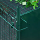 PawHut Two-Door Live Cage, Trap for Small Animal, Easy Setup - Dark Green