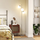 HOMCOM Modern Tree Floor Lamp with 3 Light, for Living Room Bedroom