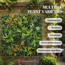 Outsunny Grass Wall Panels, Greenery Backdrop Panels, Green