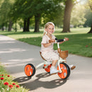 Toddler Tricycle with Front Basket for Ages 2-5 Years Boys and Girls