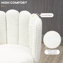 HOMCOM Bar Stools Set Of 2, Breakfast Barstools With Backs, Cream