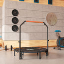 HOMCOM 40" Foldable Mini Fitness Trampoline W/ Foam Handle 122 CM