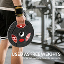 SPORTNOW 2 x Olympic Weight Plates, Weight Plate Discs with Tri-Grips