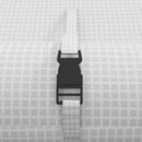 Outsunny Polytunnel Greenhouse with PE Cover, Galvanised Steel Frame, White