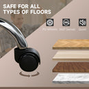 Vinsetto Massage Office Chair, Heated Reclining Desk Chair