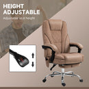 Vinsetto Massage Office Chair, Heated Reclining Desk Chair