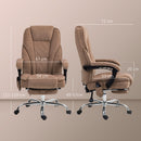 Vinsetto Massage Office Chair, Heated Reclining Desk Chair